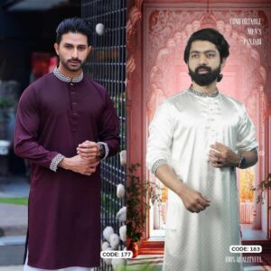 2ps Men’s Exclusive Panjabi Combo (177, 183 )
