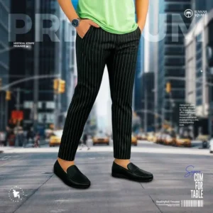 Premium Vertical Stripe Trouser