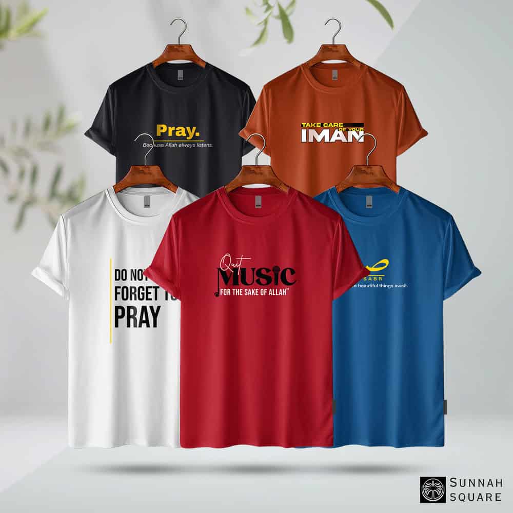 T-shirt-Combo-5-pcs