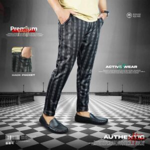 Box Dot Stripe Trouser