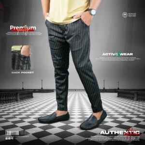 Vertical Stripe Trouser