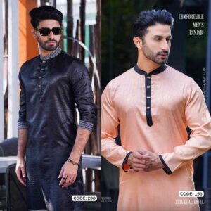 2ps Men’s Exclusive Panjabi Combo (208, 153 )