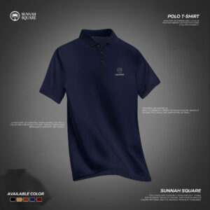 Mens China Polo T-shirt (Manipulation Blue - color)