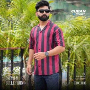 Premium Cuban Shirt- (010)