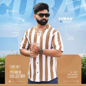 Premium Cuban Shirt- (007)