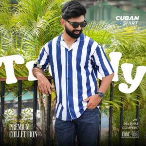 Premium Cuban Shirt- (009)