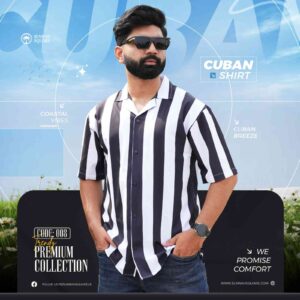 Premium Cuban Shirt- (008)